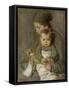 Mutter und Kind-Elizabeth Nourse-Framed Stretched Canvas