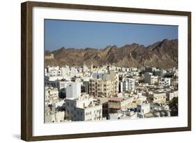 Mutthra District, Muscat, Oman, Middle East-Angelo Cavalli-Framed Photographic Print