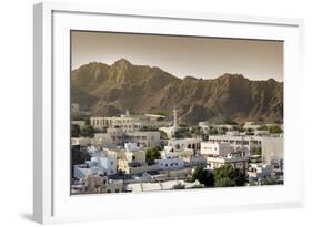 Mutthra District, Muscat, Oman, Middle East-Angelo Cavalli-Framed Photographic Print