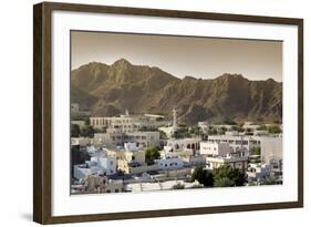 Mutthra District, Muscat, Oman, Middle East-Angelo Cavalli-Framed Photographic Print