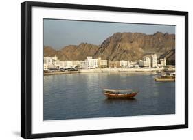 Mutthra District, Muscat, Oman, Middle East-Angelo Cavalli-Framed Photographic Print