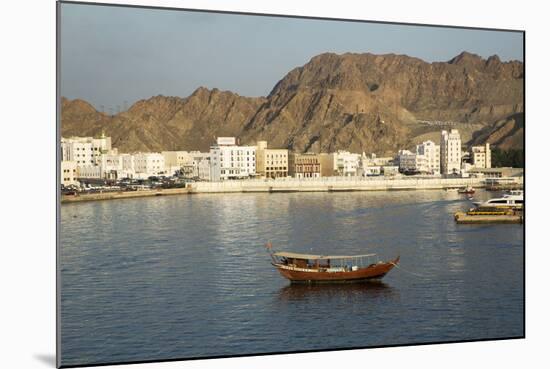 Mutthra District, Muscat, Oman, Middle East-Angelo Cavalli-Mounted Photographic Print