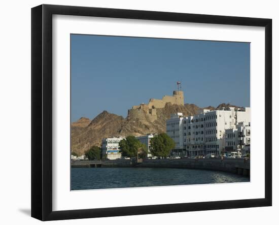 Mutthra District, Muscat, Oman, Middle East-Angelo Cavalli-Framed Photographic Print