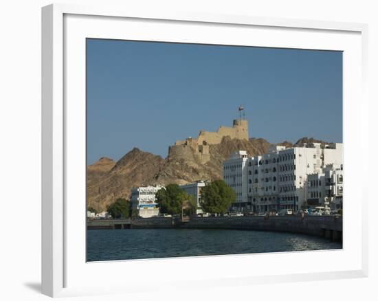 Mutthra District, Muscat, Oman, Middle East-Angelo Cavalli-Framed Photographic Print