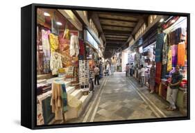 Muttrah Souk, Muscat, Oman, Middle East-Sergio Pitamitz-Framed Stretched Canvas