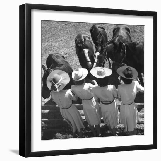 Mutual Admiration-The Chelsea Collection-Framed Art Print