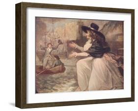 Mutual Joy, Or The Ship in Harbour, c1788, (1906)-Philip Dawe-Framed Giclee Print