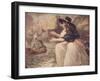 Mutual Joy, Or The Ship in Harbour, c1788, (1906)-Philip Dawe-Framed Giclee Print