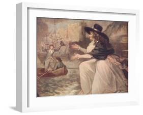 Mutual Joy, Or The Ship in Harbour, c1788, (1906)-Philip Dawe-Framed Giclee Print