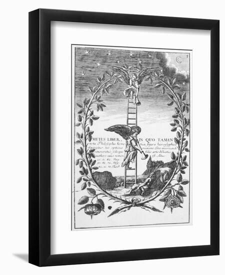 Mutus Liber-null-Framed Art Print