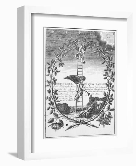 Mutus Liber-null-Framed Art Print