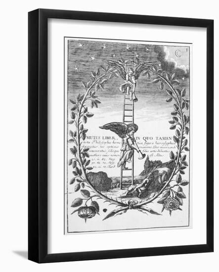 Mutus Liber-null-Framed Art Print