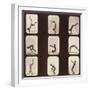 Muybridge Locomotion, Back Hand Spring, 1881-Science Source-Framed Giclee Print