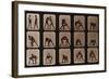 Muybridge Locomotion, Men Wrestling, 1881-Science Source-Framed Giclee Print