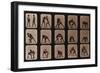 Muybridge Locomotion, Men Wrestling, 1881-Science Source-Framed Giclee Print