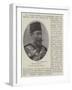 Muzaffer Pasha, New Governor of the Lebanon-null-Framed Giclee Print