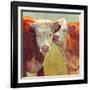 Muzzle Nuzzle-Rita Kirkman-Framed Giclee Print