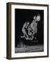 Muzzled Greyhound Captured at Full Speed by High Speed Camera in Race at Wonderland Track-Gjon Mili-Framed Photographic Print