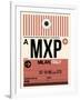 MXP Milan Luggage Tag 1-NaxArt-Framed Art Print