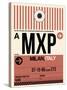 MXP Milan Luggage Tag 1-NaxArt-Stretched Canvas