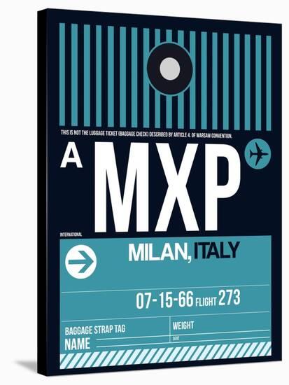 MXP Milan Luggage Tag 2-NaxArt-Stretched Canvas