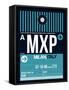 MXP Milan Luggage Tag 2-NaxArt-Framed Stretched Canvas