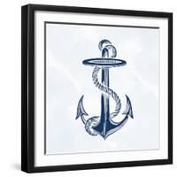 My Anchor 1-Kimberly Allen-Framed Art Print