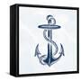 My Anchor 1-Kimberly Allen-Framed Stretched Canvas