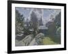 My Back Garden-Sir George Clausen-Framed Giclee Print