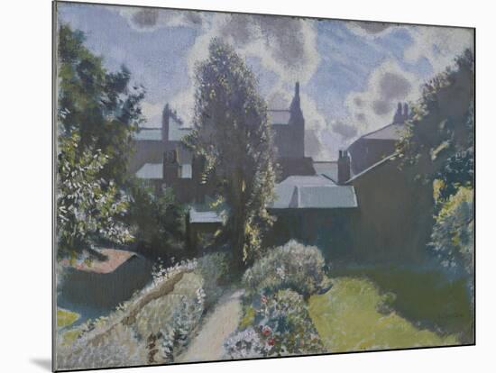 My Back Garden-Sir George Clausen-Mounted Giclee Print