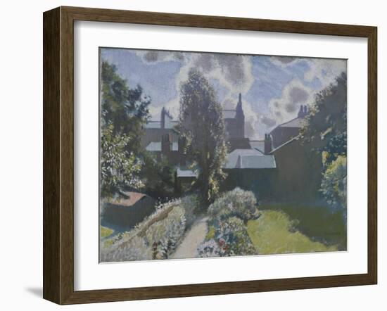 My Back Garden-Sir George Clausen-Framed Giclee Print