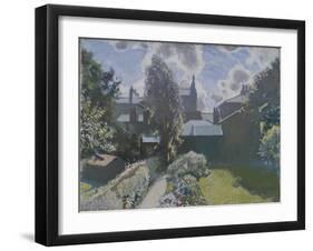 My Back Garden-Sir George Clausen-Framed Giclee Print