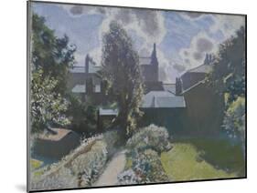My Back Garden-Sir George Clausen-Mounted Giclee Print