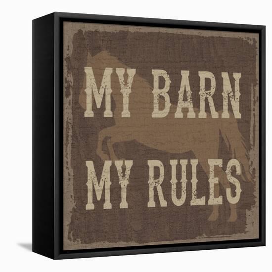 My Barn-Erin Clark-Framed Stretched Canvas