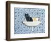 My Bathroom Cat-Ditz-Framed Giclee Print