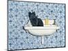 My Bathroom Cat-Ditz-Mounted Giclee Print