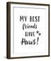 My Best Friends Have Paws-Joni Whyte-Framed Giclee Print