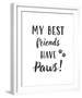 My Best Friends Have Paws-Joni Whyte-Framed Giclee Print