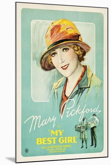 My Best Girl, 1927-null-Mounted Giclee Print