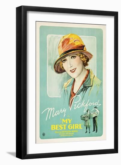 My Best Girl, 1927-null-Framed Giclee Print