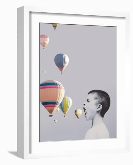 My Big Mouth-Design Fabrikken-Framed Photographic Print