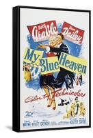 My Blue Heaven, Betty Grable, Dan Dailey, 1950-null-Framed Stretched Canvas
