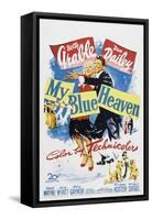 My Blue Heaven, Betty Grable, Dan Dailey, 1950-null-Framed Stretched Canvas