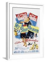 My Blue Heaven, Betty Grable, Dan Dailey, 1950-null-Framed Art Print