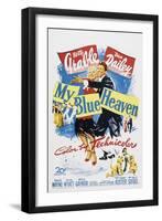 My Blue Heaven, Betty Grable, Dan Dailey, 1950-null-Framed Art Print