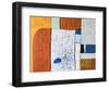 My blue-Hyunah Kim-Framed Art Print