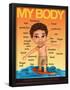 My Body (Surfer Boy) in English-Gerard Aflague Collection-Framed Poster