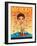 My Body (Surfer Boy) in English-Gerard Aflague Collection-Framed Art Print