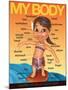 My Body (Surfer Girl) in English-Gerard Aflague Collection-Mounted Poster