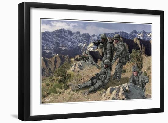 My Brothers Keeper-Marc Wolfe-Framed Giclee Print